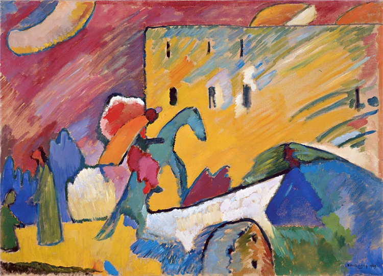 Improvisation 3 1909 Wassily Kandinsky Abstract Oil Painting